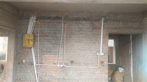 electric box brick wall conduit|electrical wire through brick wall.